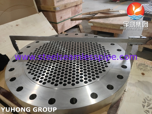 ASTM A182 F316Ti स्टेनलेस स्टील ट्यूब शीट संक्षारण प्रतिरोधी, रसायनों और समुद्री जल क्षरण प्रतिरोधी