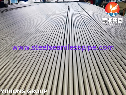 ASME SB338 UNS R50400 कंडेनसर और हीट एक्सचेंजर के लिए सीमलेस टाइटेनियम ट्यूब