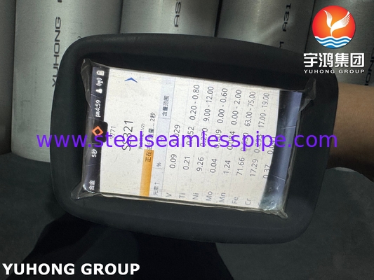 ASTM A312 TP321 UNS 32100 स्टेनलेस स्टील सीमलेस पाइप फर्नेस के लिए