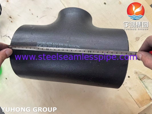 ASTM A234 WPB कार्बन स्टील फिटिंग रिड्यूसिंग टी बटवेल्डेड B16.9