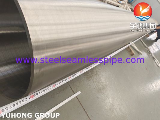 ASME SB163 N04400 मोनेल 400 निकेल मिश्र धातु कंडेनसर और हीट एक्सचेंजर ट्यूब