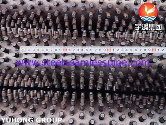 ASTM A335 P5 P9 P11 P22 Studded Tube Heat Exchange System