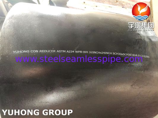 ASTM A234 WPB -WX बट वेल्ड पाइप फिटिंग ऑयल गैस केमिकल B16.9 उर्वरक