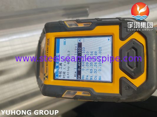 ASME SB165 UNS N04400 Monel 400 Nickel Alloy Pipe 66Ni/34Cu Seamless Pipe