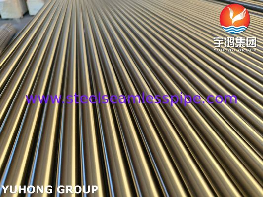 ​​ASTM A213 TP312H स्टेनलेस स्टील सीमलेस ट्यूब हीट एक्सचेंजर के लिए चमकदार एनील्ड सतह