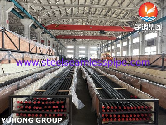 ASTM A213 T22 (K21590) हीट एक्सचेंजर के लिए HFW Serrated Fin Tube