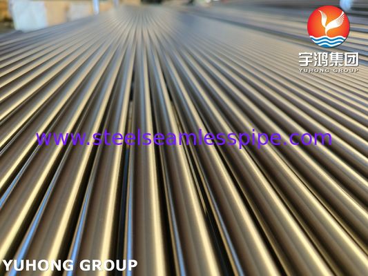 ASTM A213 TP321H स्टेनलेस स्टील बॉयलर और हीट एक्सचेंजर के लिए सीमलेस ट्यूब