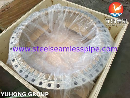 पेट्रोकेमिकल और बिजली संयंत्रों के लिए ASTM A182 F310 WN RTJ फेस स्टेनलेस स्टील पाइप फोर्गेड फ्लैंज