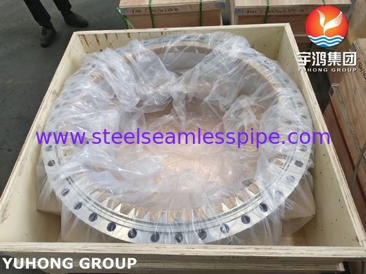 पेट्रोकेमिकल और बिजली संयंत्रों के लिए ASTM A182 F310 WN RTJ फेस स्टेनलेस स्टील पाइप फोर्गेड फ्लैंज