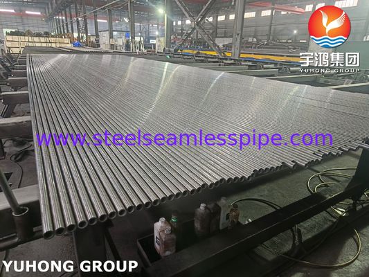 उच्च तापमान हीट एक्सचेंजर्स के लिए ASTM A213 T5 मिश्र धातु इस्पात सीमलेस ट्यूब