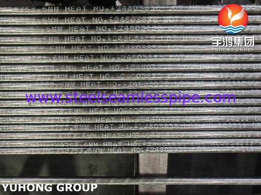 उच्च तापमान हीट एक्सचेंजर्स के लिए ASTM A213 T5 मिश्र धातु इस्पात सीमलेस ट्यूब