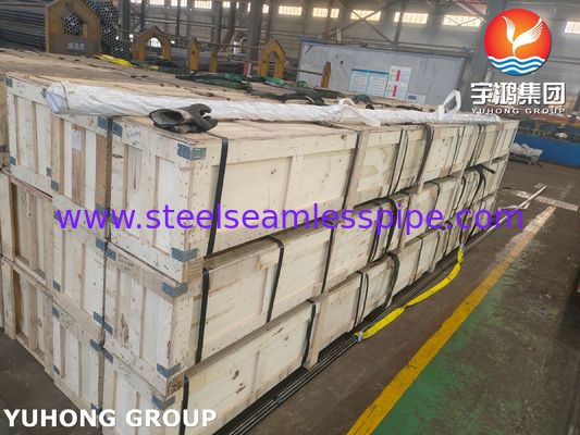 उच्च तापमान हीट एक्सचेंजर्स के लिए ASTM A213 T5 मिश्र धातु इस्पात सीमलेस ट्यूब