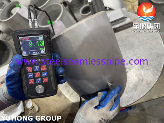 ASTM B366 WPHC276 90 डिग्री कोहनी Hastelloy C276 UNS N10276 पाइप फिटिंग