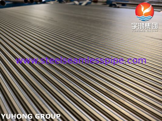 ASTM B163 Incoloy 800H UNS N08810 सीमलेस निकेल मिश्र धातु ट्यूब हीट एक्सचेंजर ट्यूब