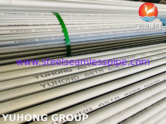 ASTM A269 TP304L / 03Х18Н11 संक्षारक सेवा के लिए सीमलेस स्टेनलेस स्टील ट्यूब