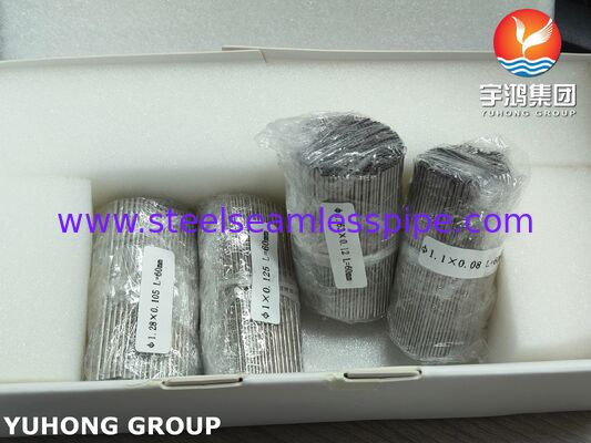 SUS304 X5CrNi18-9 सर्जिकल उपकरणों के लिए मेडिकल ग्रेड स्टेनलेस स्टील कैपिलरी ट्यूब