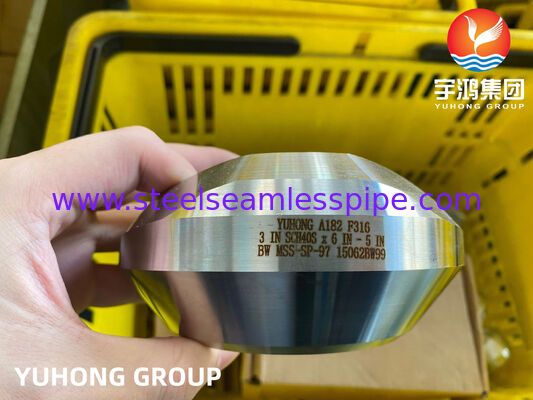 ASTM A182 F316/F316L स्टेनलेस स्टील फिटिंग वेल्डोलेट BW MSS-SP-97