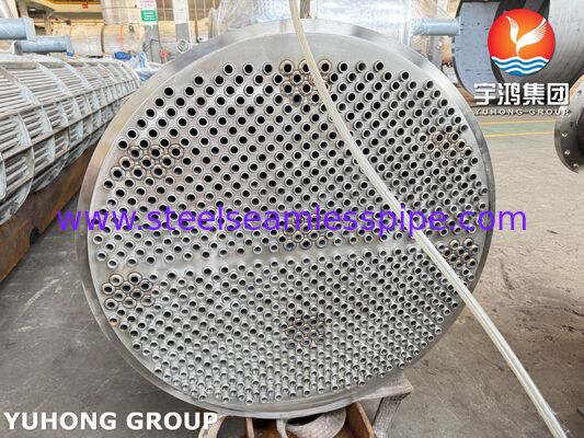 एएसएमई SA213 TP316L स्टेनलेस स्टील हीट एक्सचेंजर ट्यूब बंडल, प्रत्यक्ष प्रतिस्थापन कोर के लिए संक्षारण प्रतिरोधी डिज़ाइन के साथ