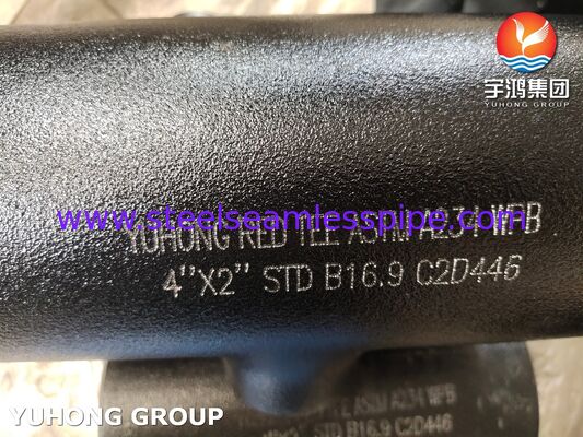ASTM A234 WPB कार्बन स्टील फिटिंग रिड्यूसिंग टी बटवेल्डेड