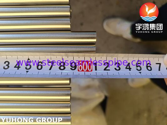 ASTM A789 S32750 SMLS डुप्लेक्स स्टील ब्राइट ट्यूब, क्लोराइड आयन संक्षारण के प्रति प्रतिरोध