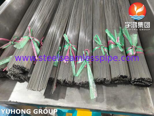 आईएसओ 9626 एसयूएस 304 इंजेक्शन सुइयों के उत्पादन के लिए मेडिकल हाइपोडर्मिक कैपिलरी ट्यूब