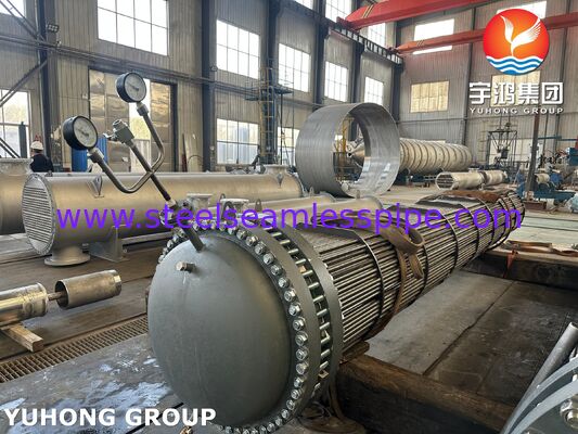 हीट एक्सचेंजर ट्यूब बंडल SA350 LF2 CL1 ट्यूबशीट SA334 Gr.6 U Bend Tube