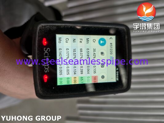 ASTM A312 UNS S30815 सीमलेस स्टील पाइप उच्च तापमान और हीट एक्सचेंजर और भट्टी अनुप्रयोगों के लिए ऑक्सीकरण प्रतिरोधी