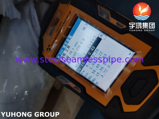 उच्च तापमान के लिए ASTM B619 N10276 निकेल मिश्र धातु वेल्डेड पाइप