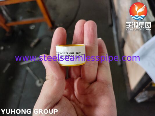 उच्च आवृत्ति वेल्डेड Serrated Fined ट्यूब TP304H बेस / SS304 फिन