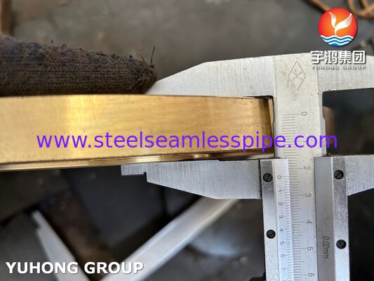 हीट एक्सचेंजर ट्यूबशीट कॉपर एलॉय स्टील ट्यूबशीट एएसटीएम बी171 सी46400 पीटी उपलब्ध