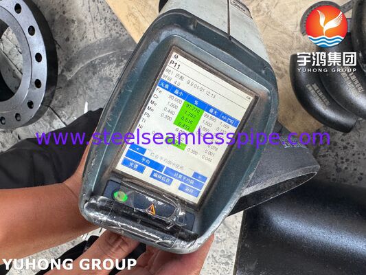 एएसटीएम A234 WP11 CL2 मिश्र धातु स्टील बटवेल्ड 64" तक फिट करने के लिए