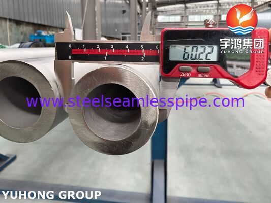 ASTM A312 TP321H स्टेनलेस स्टील सीमलेस पाइप, अचारित और एनील्ड