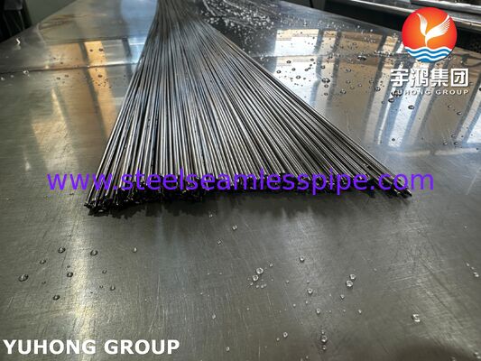 SUS304 ISO9626 10 - 34G दवा प्रशासन के लिए स्टेनलेस स्टील मेडिकल कैपिलरी ट्यूब