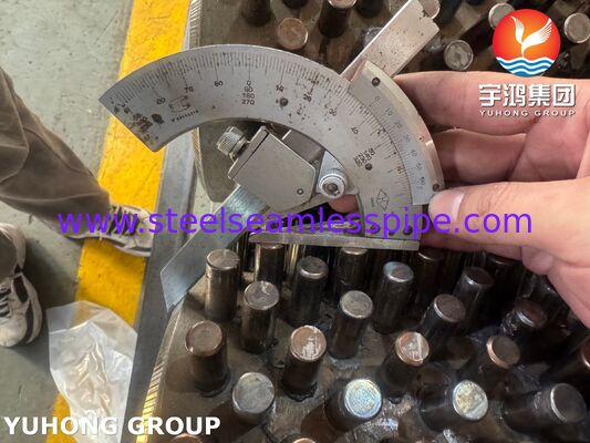 स्टड ट्यूब बेस ट्यूब एएसटीएम A335 P22 उच्च तापमान प्रतिरोधी