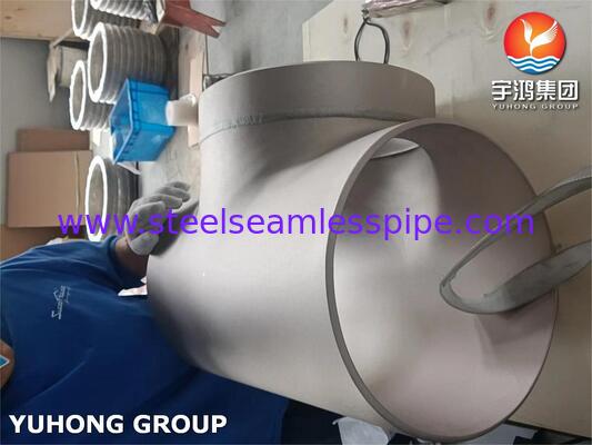 एएसटीएम बी 466 सी 70600 तांबा-निकल 90-10 टी फिटिंग - समुद्री संक्षारक सेवा पाइप सिस्टम के लिए निर्बाध कुचल मिश्र धातु