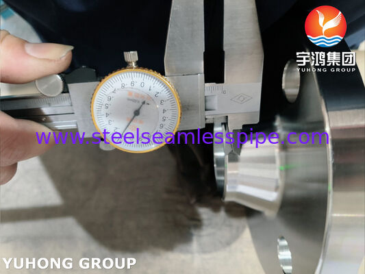 औद्योगिक पाइपलाइन के लिए एएसटीएम A182 F51 डुप्लेक्स स्टेनलेस स्टील फ्लैंज