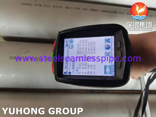 ASTM A312 TP316L ऑस्टेनिटिक सीमलेस स्टेनलेस स्टील पाइप