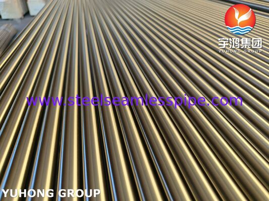 ASTM A213 TP321H उज्ज्वल एनील्ड स्टेनलेस स्टील सीमलेस ट्यूब उच्च संक्षारण और उच्च तापमान क्रॉप प्रतिरोध के साथ गर्मी एक्सचेंजर के लिए