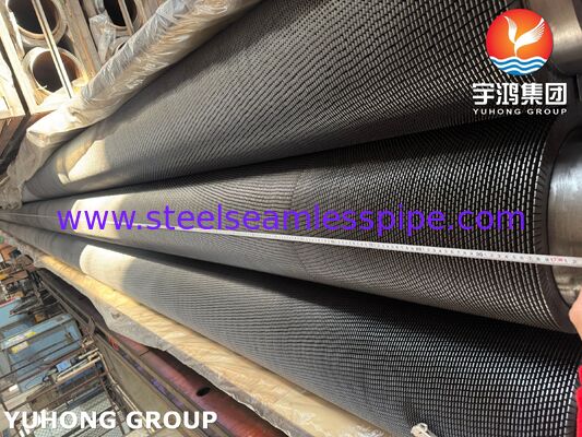 A335 P22 दांतेदार फिन्ड ट्यूब्स HRSG और हीट रिकवरी सिस्टम के लिए CS फिन्स के साथ