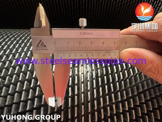 A335 P22 दांतेदार फिन्ड ट्यूब्स HRSG और हीट रिकवरी सिस्टम के लिए CS फिन्स के साथ