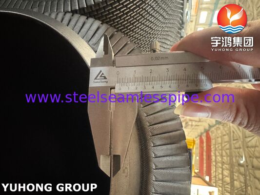 A335 P22 दांतेदार फिन्ड ट्यूब्स HRSG और हीट रिकवरी सिस्टम के लिए CS फिन्स के साथ