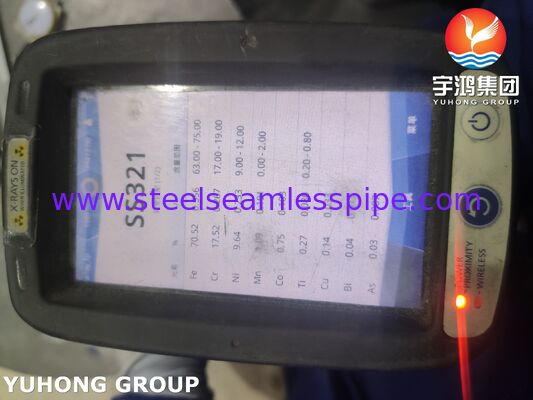 एएसटीएम ए403 WP321-एस 180° एल्बो स्टेनलेस स्टील पाइप फिटिंग