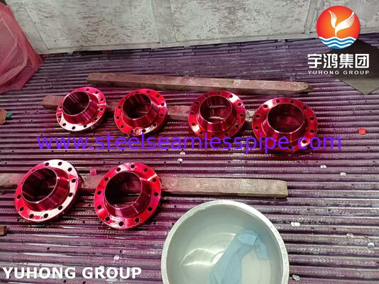 औद्योगिक प्रणालियों के लिए संक्षारण प्रतिरोध और उच्च-तापमान शक्ति के साथ ASTM B564 UNS N08825 निकेल मिश्र धातु फ्लैंज