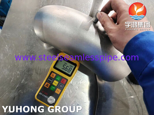 औद्योगिक क्षेत्र के लिए एएसटीएम ए403 डब्ल्यूपी304एच-एस फिटिंग एल्बो, स्टेनलेस स्टील पाइप फिटिंग