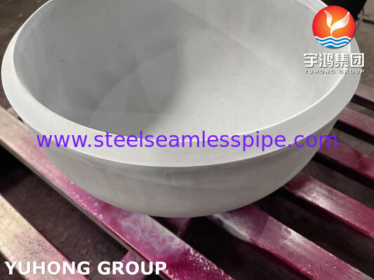 ASME SA403 WP304 औद्योगिक क्षेत्र के लिए टोपी, स्टेनलेस स्टील टोपी फिटिंग
