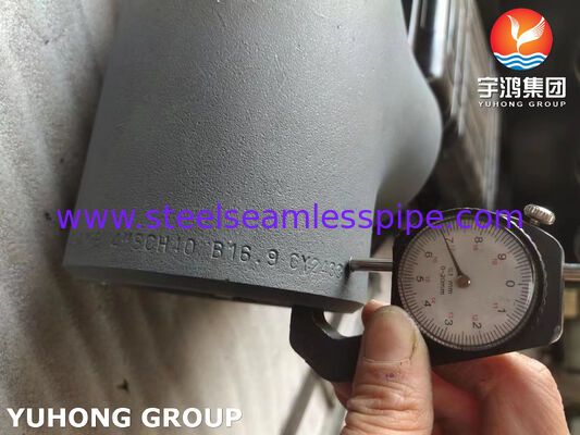 ASTM A234 WPB टी, तेल, गैस और पानी पाइपलाइन सिस्टम के लिए उच्च शक्ति कार्बन स्टील बट वेल्ड टी