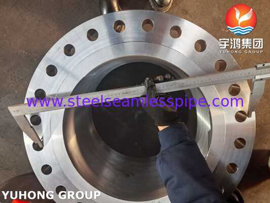 औद्योगिक पाइपलाइन सिस्टम के लिए ASME SA105 / SA105N कार्बन स्टील फोर्ज्ड फ्लैंज