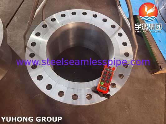 औद्योगिक पाइपलाइन सिस्टम के लिए ASME SA105 / SA105N कार्बन स्टील फोर्ज्ड फ्लैंज