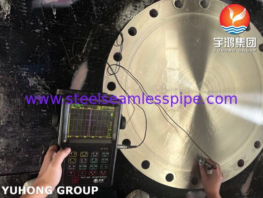 एएसटीएम ए182 एफ55 सुपर डुप्लेक्स स्टेनलेस स्टील ब्लाइंड फ्लैंज के साथ उठाया चेहरा वर्ग 150 से 1500