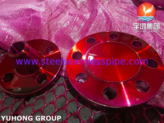 एएसटीएम बी564 एन04400 फ्लैंज, मोनेल 400 निकल-कॉपर मिश्र धातु जाली फ्लैंज संक्षारण प्रतिरोध के लिए